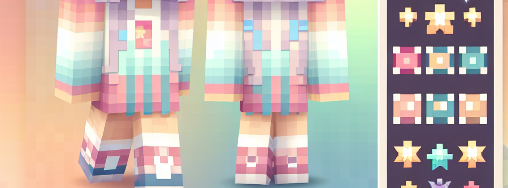 Discover the Best Aesthetic Girl Minecraft Skin Template for Your Next Gaming Adventure