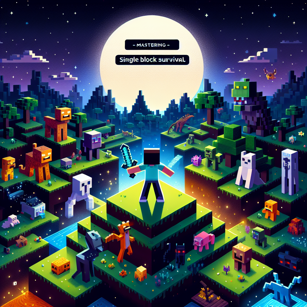 The Ultimate Guide to Mastering One Block Minecraft: Tips and Strategies